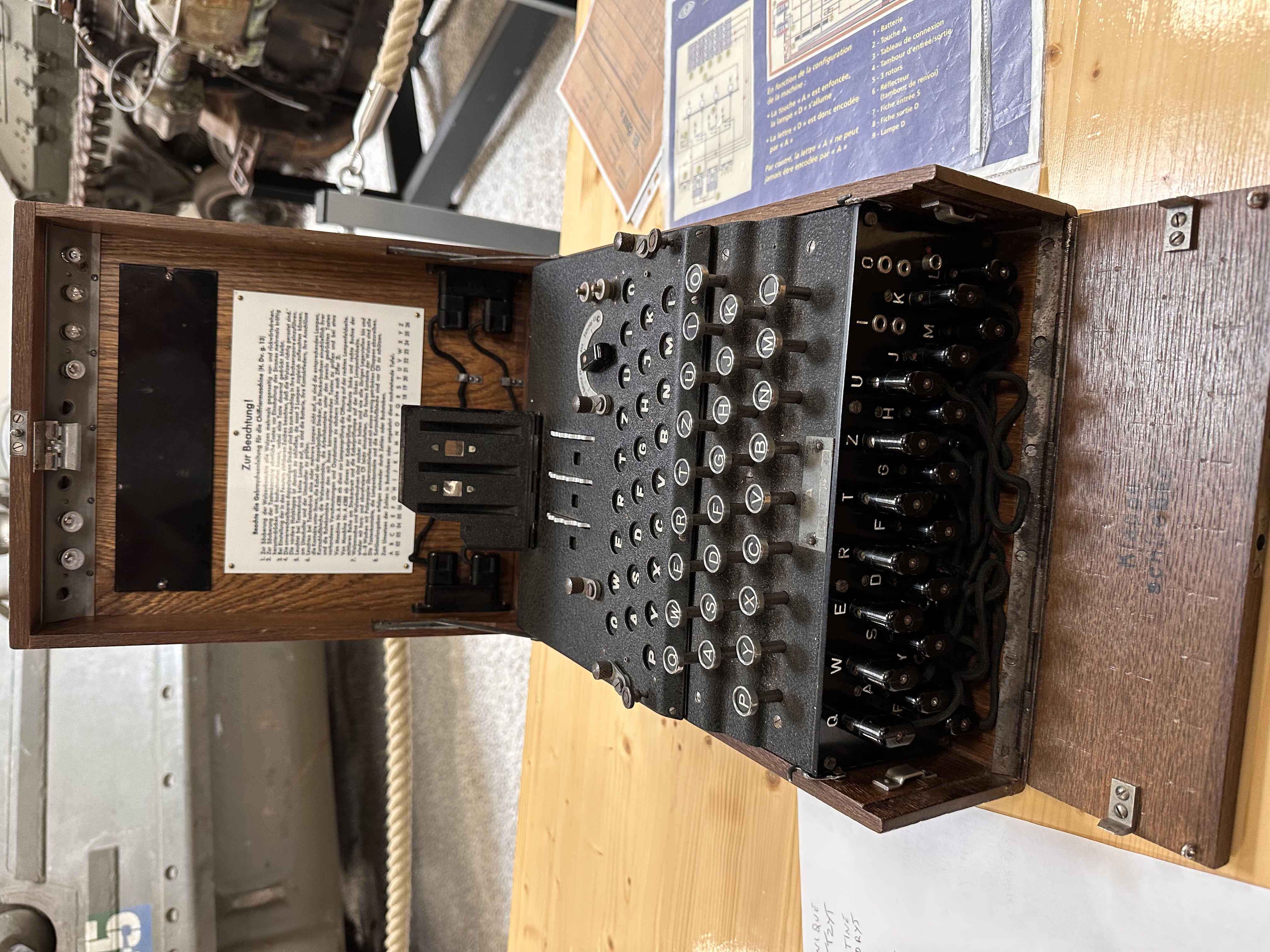 Image de la machine Enigma